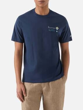 NEW MC2 SAINT BARTH portofino tee in business glass
